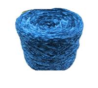 Chenille Yarn Chenille Yarn For Blanket Knitting, Chunky Giant Crochet Thread, Arm-Knit DIY Projects, Craft Carpets, Very Thick, 500g/BALL(300 GRAMS (BLUE))