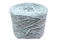 Chenille Yarn Chenille Yarn For Blanket Knitting, Chunky Giant Crochet Thread, Arm-Knit DIY Projects, Craft Carpets, Very Thick, 500g/BALL(300 GRAMS (LT GRAY))