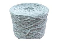 Chenille Yarn Chenille Yarn For Blanket Knitting, Chunky Giant Crochet Thread, Arm-Knit DIY Projects, Craft Carpets, Very Thick, 500g/BALL(500 GRAMS (LT GRAY))