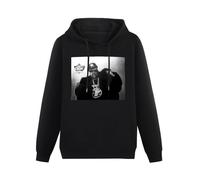 CHENKANG Pimp C rip UGK Bun b - Sudadera con capucha para hombre, manga larga, holgada, talla XL, color negro, Negro, XL