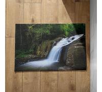 Chenlane Felpudo vintage antideslizante para baño interior de ducha y otoño, lavable delante del baño, 40 x 60 cm