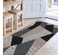 CHENMIAO Alfombra Cocina 50 x 240 cm Antideslizante Lavables en Lavadora Alfombra de Cocina Moderna, Distintos Tamaños para Dormitorio, Baño, Pasillo, Garaje, B