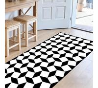CHENMIAO Alfombra Cocina 50 x 250 cm Antideslizante Lavables en Lavadora Alfombra de Cocina Moderna, Distintos Tamaños para Dormitorio, Baño, Pasillo, Garaje, E