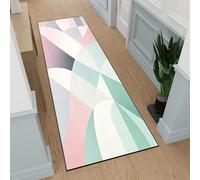 CHENMIAO Alfombra Pasillo Larga 50 x 130 cm Antideslizante Lavables en Lavadora Alfombra Grande Moderna, Distintos Tamaños para Dormitorio, Cocina, Baño, Pasillo, Garaje, B