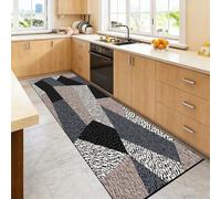 CHENMIAO Alfombra Pasillo Larga 50 x 160 cm Antideslizante Lavables en Lavadora Alfombras de Área Moderna, Distintos Tamaños para Dormitorio, Cocina, Baño, Pasillo, Garaje, B