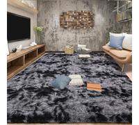 CHENMIAO Alfombras Salón 145 x 365 cm Modernas Super Suaves Alfombra Shaggy para Salón Antideslizante para Habitacion Dormitorio Salon Comedor, Gris Oscuro