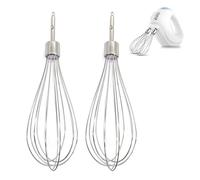 CHENNAN 2 Pcs Recambio Batidora Varillas Batidor de Varillas Manual Batidor Giratorio Para Utensilios De Cocina Utensilios de cocina duraderos Accesorios de repostería para remover batir montar (1#)