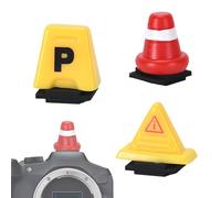 CHENNAN 3 piezas Protector para Zapata Caliente para Camaras Tapa portátil para zapata de flash para equipo fotográfico Hot Shoe Cover para cámaras Para Nikon, Canon, Fujifilm, Sony, etc. (Estilo 2)