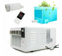 Chennnls Mini Aire Acondicionado Portátil, 750 W, Enfriador de Aire Personal, Pequeño, 16,34 x 11,14 x 8,07 Pulgadas