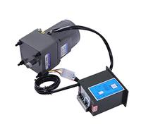 chennnls Motor eléctrico de alta torsión, 220 V CA, 40 W, monofásico, alto par ajustable, con regulador de velocidad, 20 K