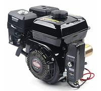 chennnls Motor horizontal de arranque eléctrico de 212 ccm, 7,5 CV, motor de 4 tiempos, diseño OHV, motor de gasolina Go Kart, 3600 rpm, para compresor raspador cortacésped Go Kart, H0nda GX160
