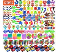 Chennyfun 120 Piezas Juguetes de Fiesta a Granel para Niños, Piñata Cumpleaños Infantil, Rellenar Bolsas de Fiesta, Halloween Regalos de Cumpleaños, Fiestas para Carnavales para Niños Niñas