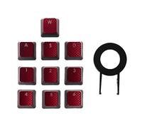 chenpaif 10Pcs / Pack Keycaps para Corsair K70 K65 K95 G710 RGB Strafe Teclado mecánico