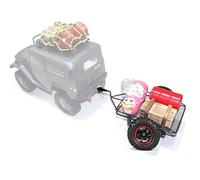 CHENTON Remolque de coche Hopper Trail para 1/10 Traxxas HSP Redcat RC4WD Taya Axial SCX10 D90 HPI RC Crawler Car DIY