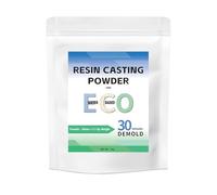 Chenxi Studio 300/500g/1000/2000g Resina en polvo de fundición de secado rápido, polvo de fundición de yeso fácil mezcla, resina de fundición activada por agua