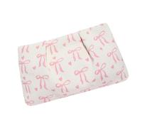 Chenxi Studio Bolsa acanalada con textura rugosa, patrón de niebla, multilane, bolsa de hombro versátil y vieja, White, One Size