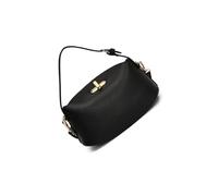 Chenxi Studio Bolso cruzado a juego para mujer, bolso de hombro simple, bolso retro de piel sintética, cubo de cuero sintético para uso diario, bolso cruzado para mujer, cubo de moda simple, Black