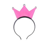 Chenxi Studio Diadema de corona intermitente, para fiesta de Año Nuevo, con LED, para música, festival, tocado decorativo, fiesta, celebración