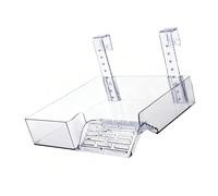 Chenxi Studio Espaciosa plataforma de agua antideslizante para animales con cáscara, plato de alimentación para especies de agua y tierra, cuenco grande de alimentación de tortugas