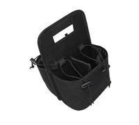 Chenxi Studio Funda para taza de café con asa para 4 tazas, a prueba de fugas, con correa ajustable, bolsa de transporte de bebidas