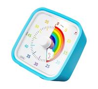 Chenxi Studio Herramienta de gestión del tiempo de dibujos animados para niños, temporizador visual para la cocina, actividades de aprendizaje, esencial, fácil de usar, temporizador silencioso