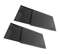 Chenxi Studio Juego de 2 moldes para repostería Napoleón de aluminio de alta resistencia, resistentes a la deformación para grandes capas a prueba de óxido