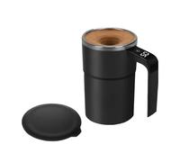 Chenxi Studio Taza agitadora inteligente de 380 ml con control táctil, pantalla LED de carga tipo C y mezcla automática, taza de café de mezcla automática con control de temperatura