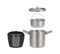 Chenxi Studio Utensilios de cocina profesionales de acero inoxidable portátiles multifuncionales para amantes del aire libre, resistentes a la oxidación, equipo de cocina de camping