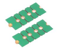 chenyang 2 Pack M.2 2230 a 2242 a 2260 a 2280mm Convertidor de tarjeta NVME NGFF SSD Adaptador extendido