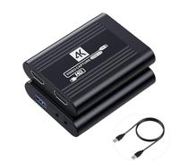 ChenYang 4K HDMI Audio Video USB 3.0 Capture Card 1080P 60FPS para PS4/PS5/Switch/Cámara/OBS, soporta transmisión en directo/videoconferencia/captura de juegos/cine en casa