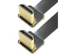 Chenyang 50cm cyfpv Dual Up en ángulo de 90 Degree HDMI Tipo A Macho a Macho HDTV Cable Plano FPC para HDTV Multicopter FPV Fotografía Aéreafotografia aerea