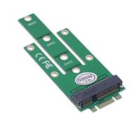 chenyang CY M.2 NGFF PCI-E - Pin de dedo dorado de 2 carriles a disco duro mini PCIE mSATA 18+8 SSD de 50 mm