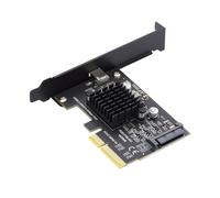 chenyang Adaptador CY PCIe a USB C, USB 3.2 Gen2 Tipo C a PCI-E 4X Express Card Adapter para placa base 20Gbps