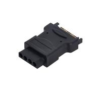 CY 15Pin SATA Cable de alimentación macho a Molex 4-pin IDE Disco Duro Adaptador de Alimentación