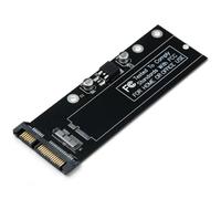 chenyang Adaptador de disco duro MAC SSD a SATA de 12 + 6 pines para MAC Air A1369 A1370 SSD 2010 2011