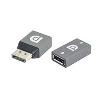 chenyang Adaptador de extensión DisplayPort a DP macho hembra Ultra-HD UHD para video PC, portátil, TV 1.2 4K 60Hz 2 piezas/set