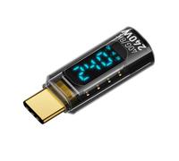 chenyang Adaptador de pantalla digital USB C, USB 4.0 tipo C macho a hembra, 40 Gbit/s, 8 K a 60 Hz, transferencia de datos PD 240 W, carga rápida, medidor de potencia, adaptador convertidor