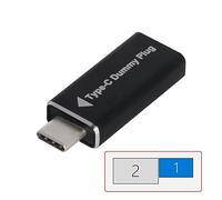 chenyang Adaptador de pantalla USB-C, emulador de pantalla virtual CY USB-C, 1920 x 1080p a 60 Hz, compatible con computadoras de escritorio, portátiles, Windows, OSX, Linux