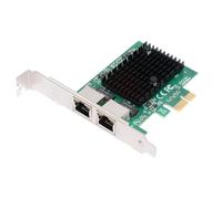 ChenYang Adaptador de red PCIe X1 a RJ45, adaptador de tarjeta de red 2,5 G Gigabit Ethernet PCi Express para PC, de escritorio, servidor, NAS/AI con soporte de ranura de 8 cm/12 cm