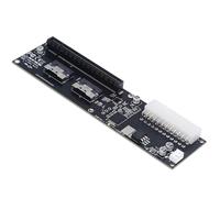 chenyang Adaptador de tarjeta de expansión PCI Express SFF-8654 8i a PCIe 4.0/5.0 x16 PCI Express con conector de alimentación de 12 V 24 pines para tarjeta gráfica eGPU / sonido / tarjeta LAN