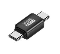 chenyang Adaptador extensor USB C, adaptador USB 5.0 tipo C macho a macho, compatible con transferencia de datos de 80 Gbps, PD 240 W, carga rápida 16K/8K/5K salida de video