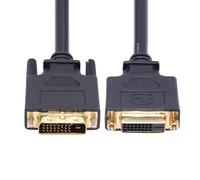chenyang Cable de extensión DVI 24+1 DVI-D Dual Link Digital Video Ultra HD 2560x1600P para monitor tarjeta gráfica 50cm
