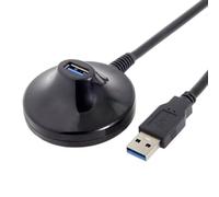 chenyang Cable de extensión USB 3.0 de escritorio USB 3.0 tipo A macho a hembra, cable de datos de extensión de escritorio, 0,8 m