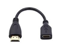 Chenyang - Cable HDMI tipo C hembra a HDMI tipo A macho alargador para cámara HDTV 4K 1080P (15 cm)