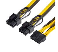 Chenyang Cable Modular de Tarjeta Gráfica GPU Divisor 12 a ATX Dual de 8 y 6 Pines para 3080 3090 AX850 AX750 AX650