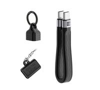 chenyang Cable plano corto USB C de 5.12 pulgadas, compatible con PD 240 W/80 Gbps/16 K a 30 Hz de vídeo/OTG compatible con Thunderbolt3/4 con acoplador USB C