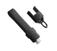 chenyang Cable plano corto USB C de 5.12 pulgadas, compatible con PD 240 W/80 Gbps/8K a 60 Hz Video/OTG compatible con Thunderbolt3/4 con funda de almacenamiento, color negro