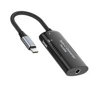 chenyang Converter de alimentación USB C, Entrada DC Power 5.5x2.5 mm a USB C 100W con 15W Tipo C y 12W Tipo A SALIDA PD Emulador de activación de cable de carga de activació