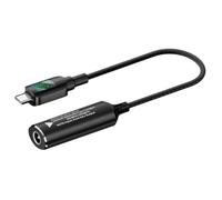 chenyang Convertidor de alimentación CC a USB C, USB C a CC 5,5 x 2,1 mm, PD 140 W, cable trenzado de nailon de carga rápida, compatible con 5 V/9 V/20 V