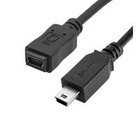 Chenyang CY - Cable alargador mini USB tipo B de 5 pines macho a hembra, 50 cm
